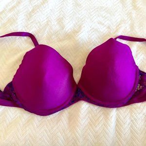 Josie Natori Purple Bra 32D